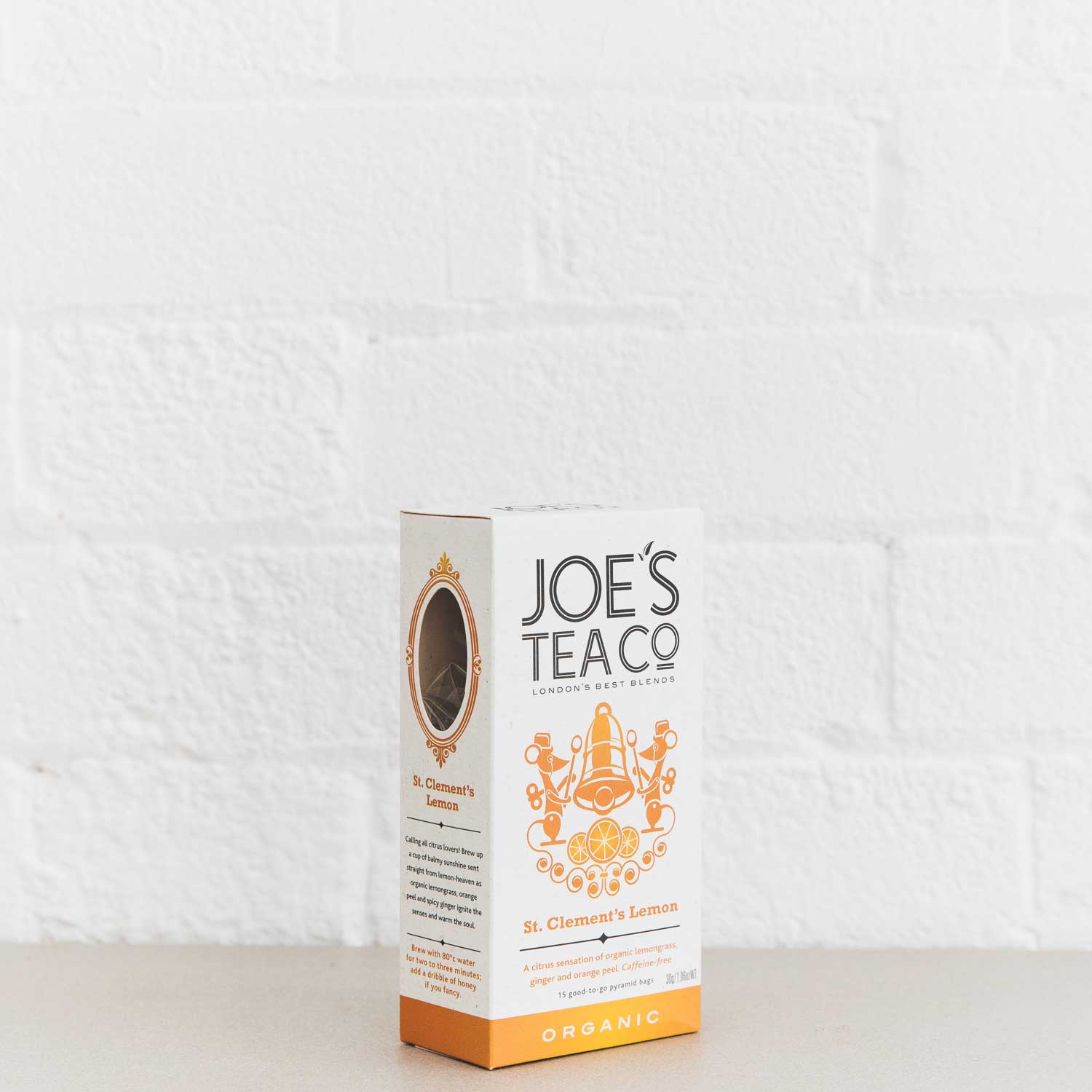 St. Clement's Lemon tea bags – Joe's Tea Co.